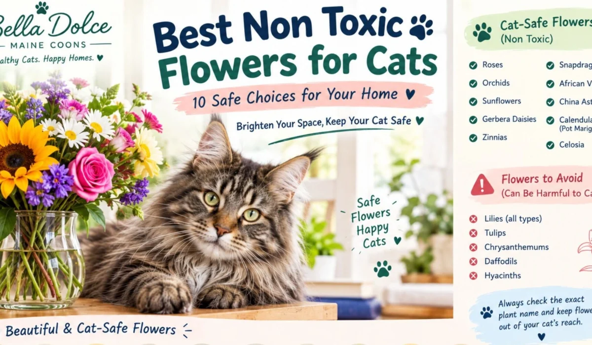 Best Non Toxic Flowers for Cats